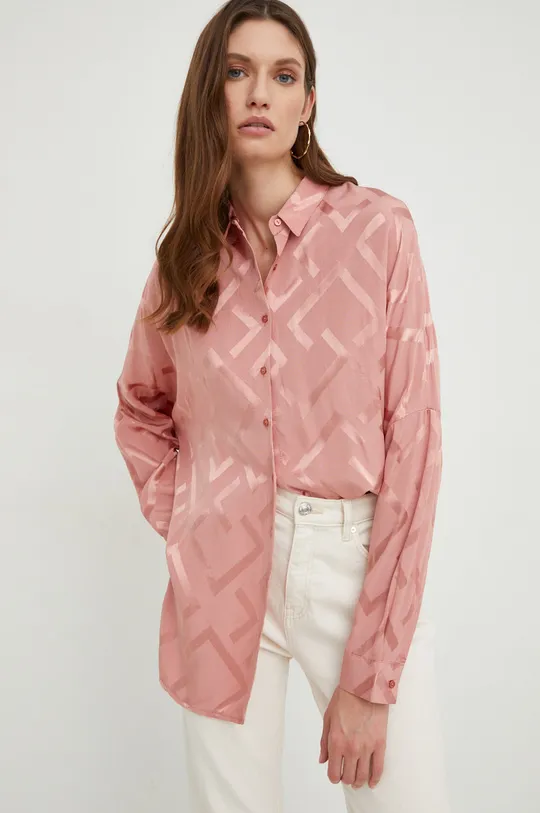 różowy Answear Lab koszula Damski