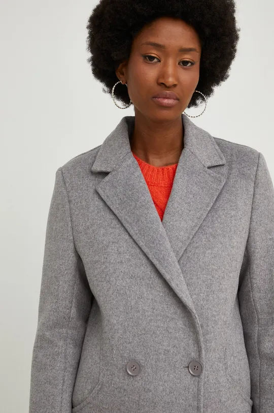 серый Пальто с шерстью Answear Lab