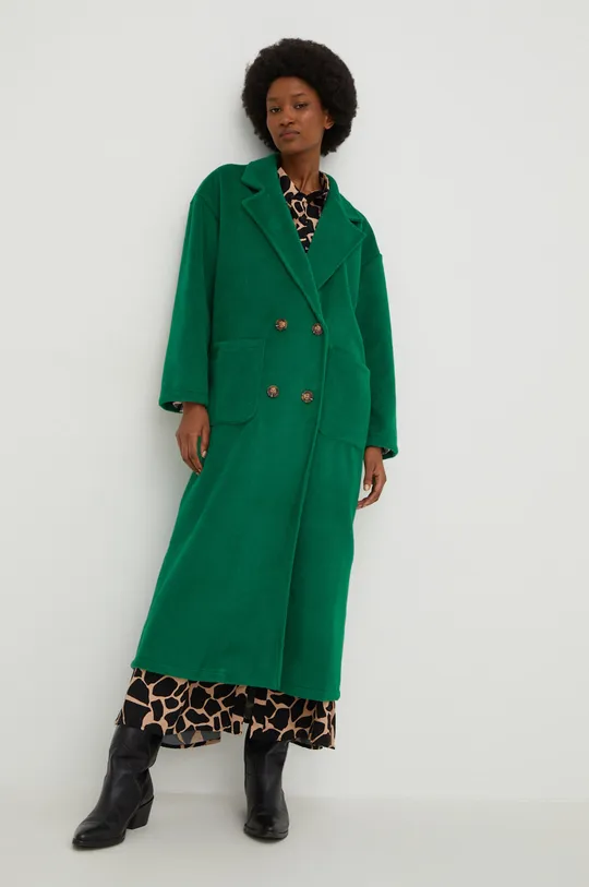 πράσινο Παλτό Answear Lab Γυναικεία
