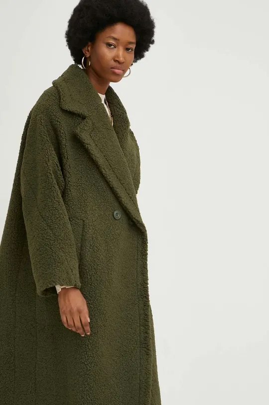 Пальто Answear Lab зелений
