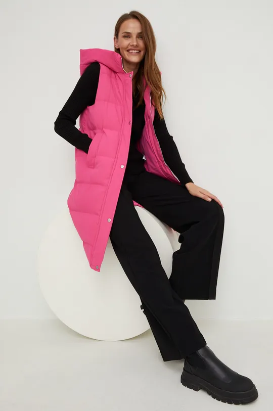 ροζ Αμάνικο μπουφάν Answear Lab Γυναικεία