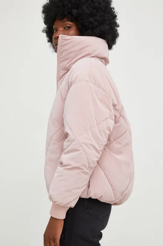 Answear Lab rövid kabát rózsaszín