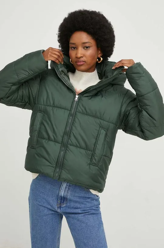 зелений Куртка Answear Lab Жіночий