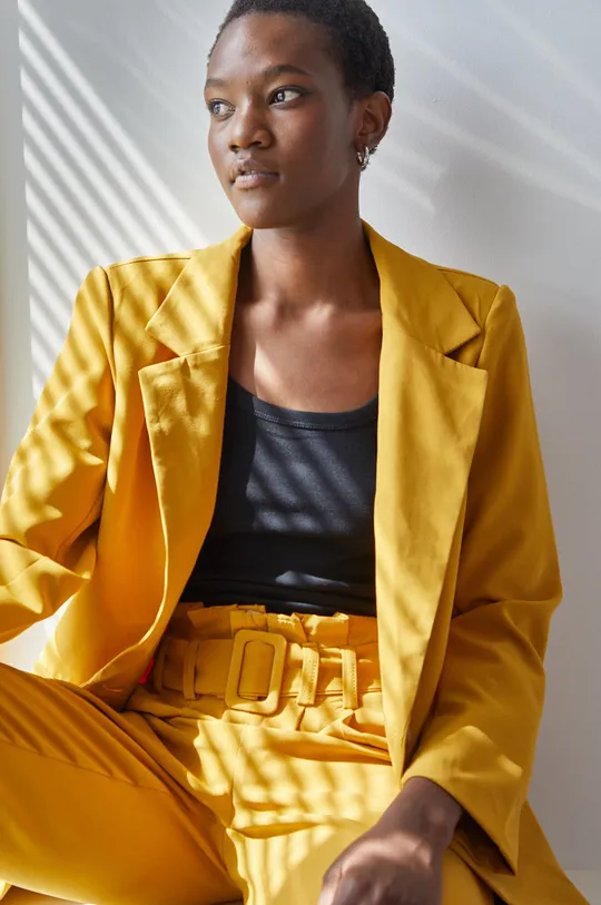 κίτρινο Σακάκι Answear Lab Γυναικεία