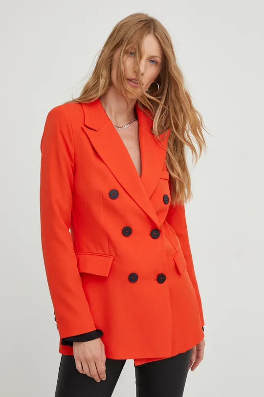 πορτοκαλί Σακάκι Answear Lab Γυναικεία