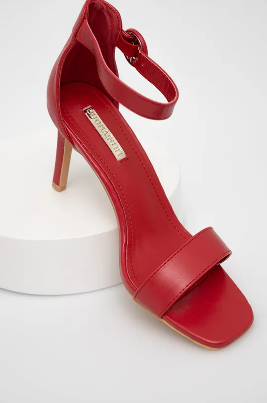 czerwony Answear Lab sandały