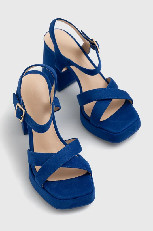 Answear Lab sandały niebieski