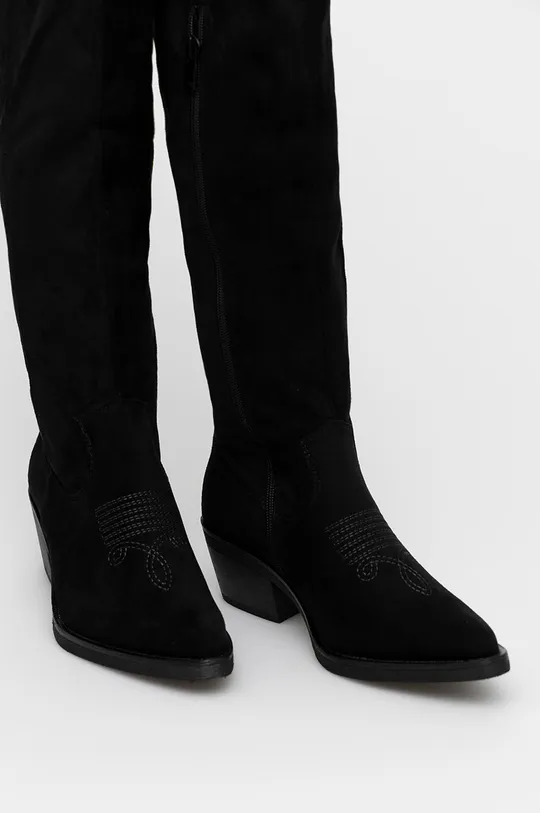Elegantni škornji Answear Lab črna