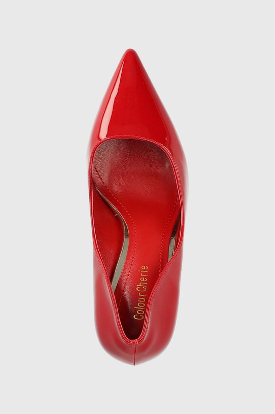 червен Обувки с висок ток Answear Lab