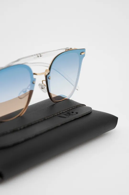 niebieski Answear Lab okulary przeciwsłoneczne