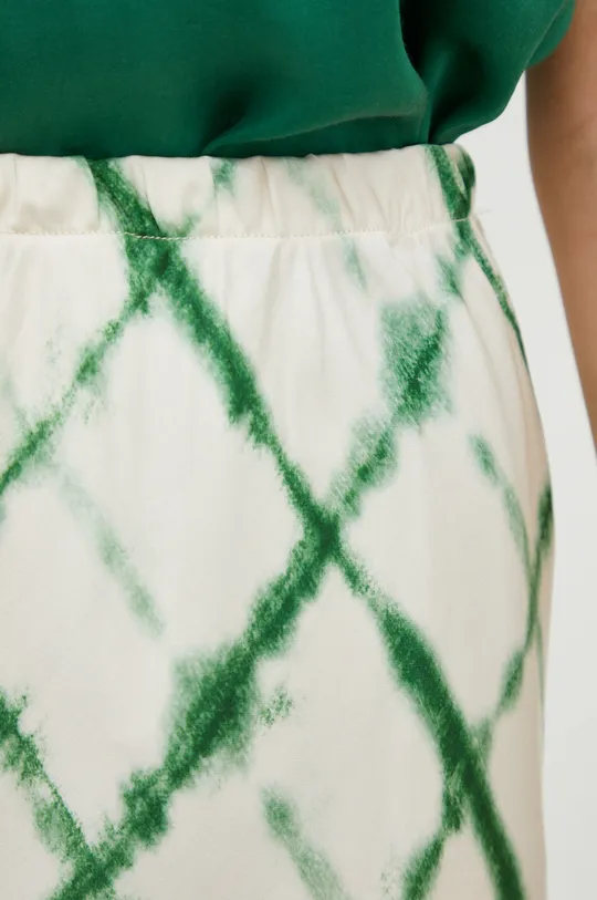 zielony Answear Lab spódnica z jedwabiem Hand Wash
silk Blend