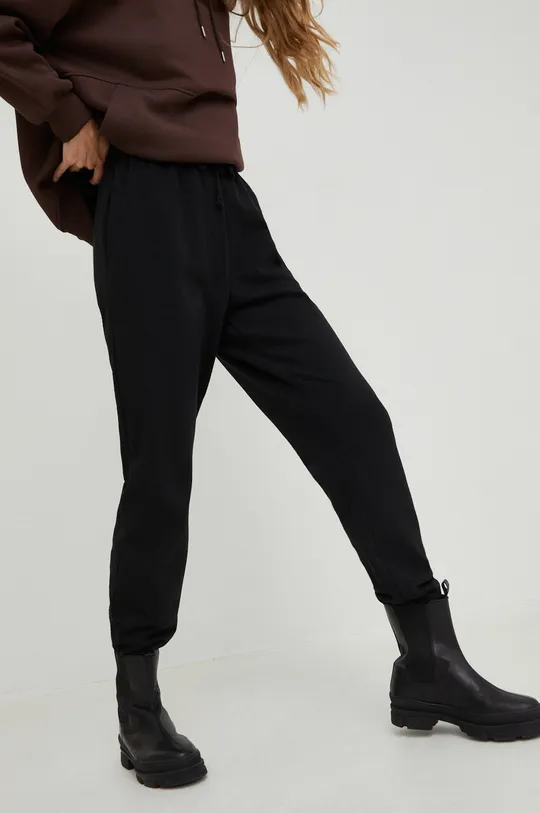 μαύρο Παντελόνι φόρμας Answear Lab Γυναικεία