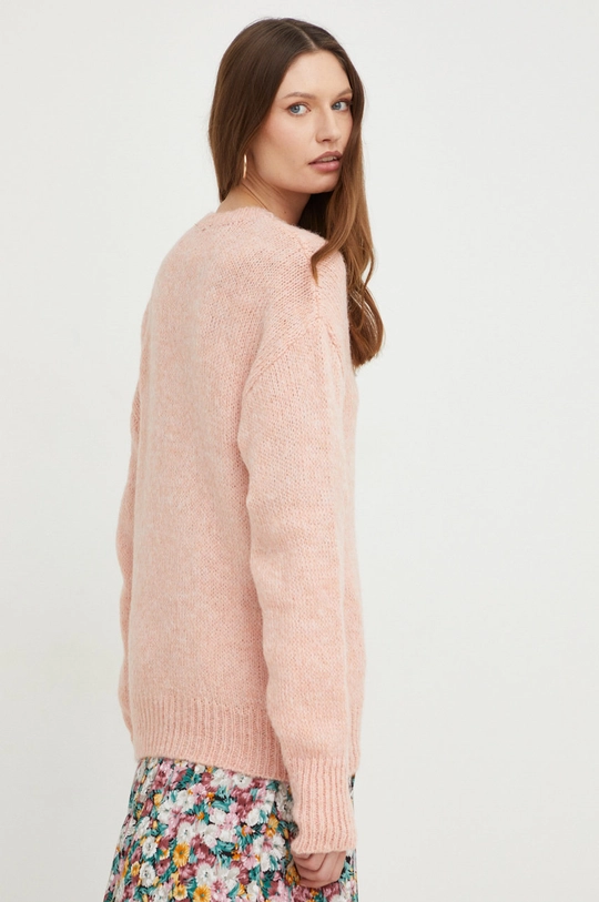 Answear Lab sweter z wełną 52 % Poliamid, 42 % Akryl, 6 % Wełna