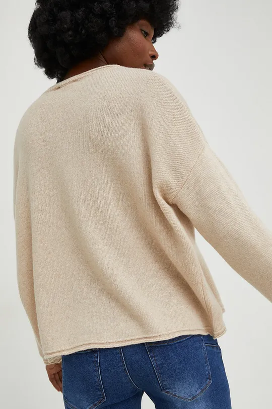 Answear Lab sweter wełniany 40 % Wełna, 30 % Wiskoza, 20 % Poliamid, 10 % Kaszmir