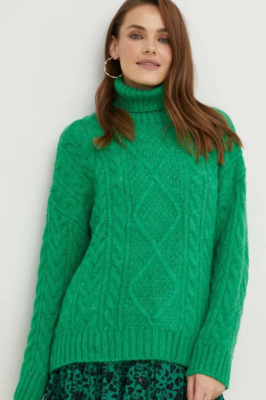 πράσινο Μάλλινο φόρεμα Answear Lab