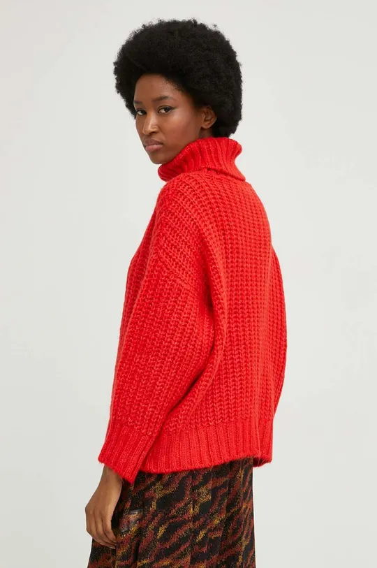 Answear Lab sweter z wełną 50 % Akryl, 38 % Poliamid, 12 % Wełna