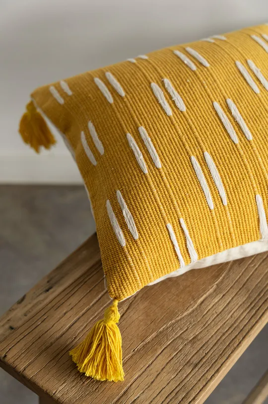 Answear Lab Декоративная подушка жёлтый