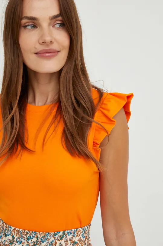 πορτοκαλί Μπλουζάκι Answear Lab Γυναικεία