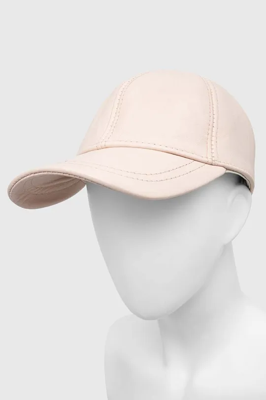 μπεζ Δερμάτινο καπέλο Answear Lab X limited collection NO SHAME Γυναικεία