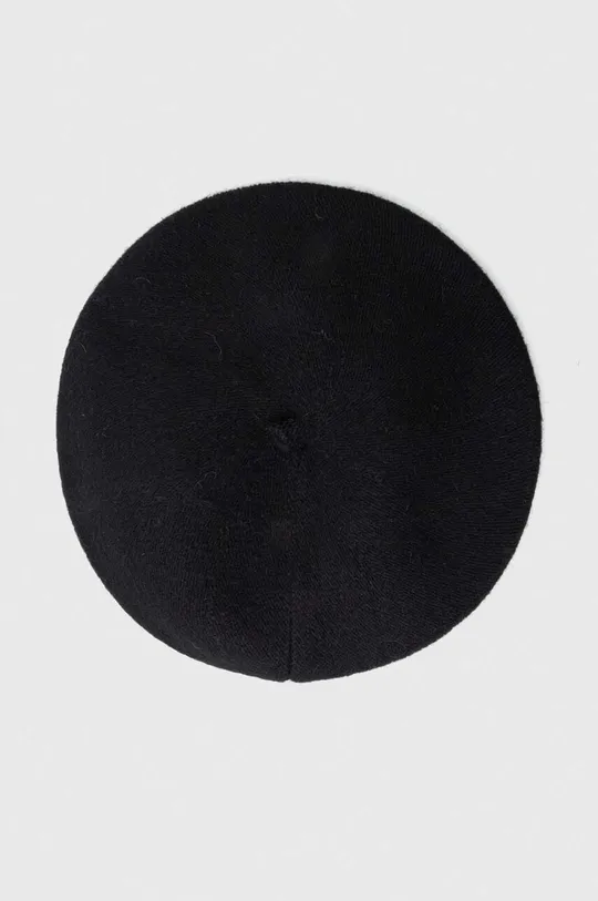 czarny Answear Lab beret wełniany Damski