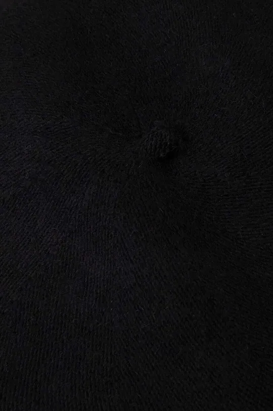 fekete Answear Lab gyapjú barrett sapka