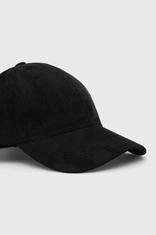 czarny Answear Lab czapka z daszkiem