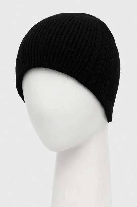 Вовняна шапка Answear Lab чорний