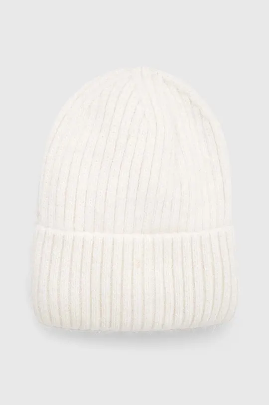 biały Answear Lab czapka wełniana Damski