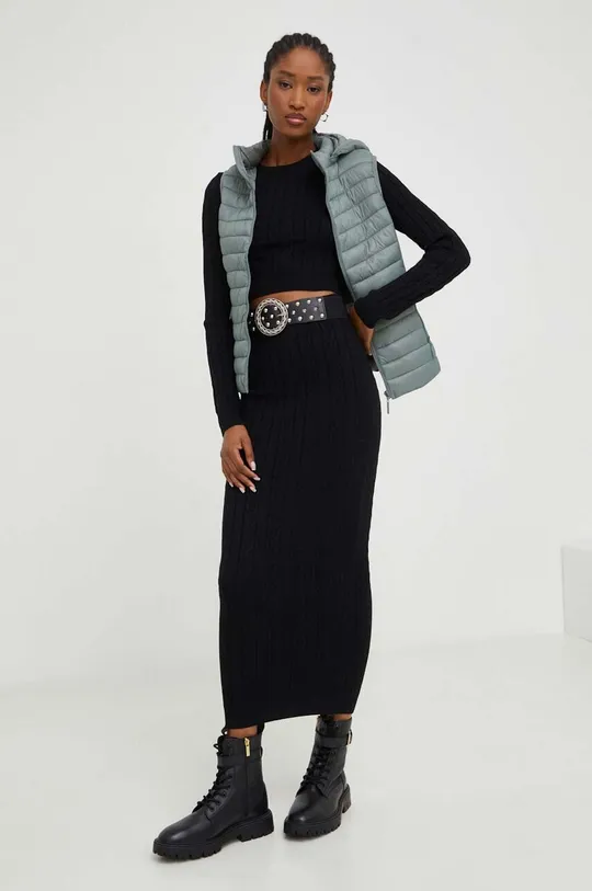 Súprava - sveter a sukňa Answear Lab čierna