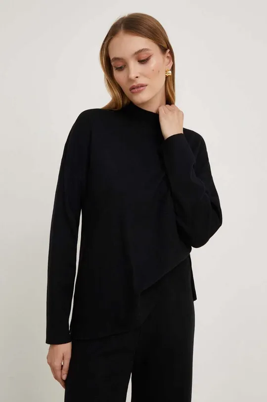 Ένα σετ πουλόβερ και παντελόνι Answear Lab μαύρο