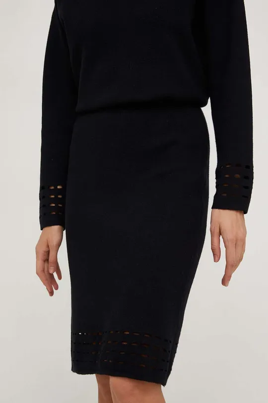 μαύρο Σετ - πουλόβερ και φούστα Answear Lab
