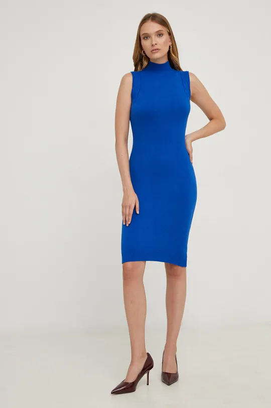 блакитний Сукня і кардиган Answear Lab