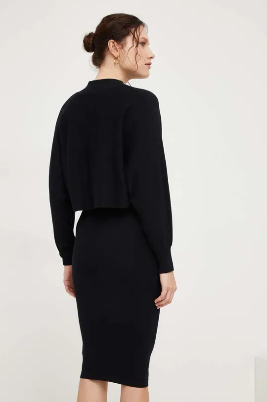 μαύρο Φόρεμα και πουλόβερ Answear Lab