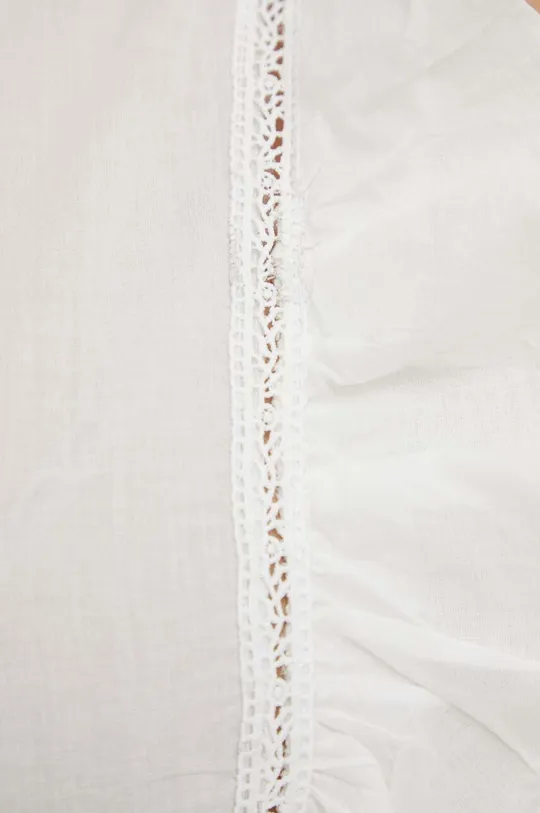 λευκό Βαμβακερό πουκάμισο Answear Lab X limited collection BE SHERO