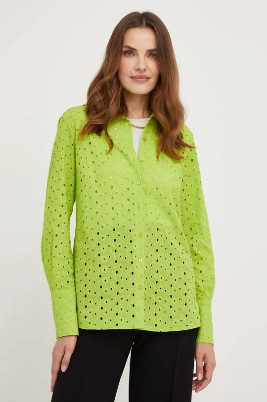 zelená Bavlnená košeľa Answear Lab
