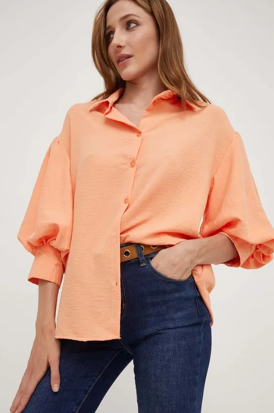 pomarańczowy Answear Lab koszula Damski
