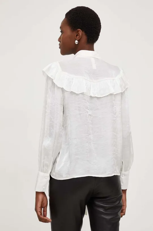 biały Answear Lab koszula X kolekcja limitowana NO SHAME