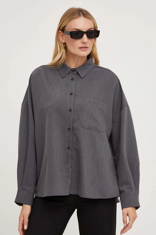 Answear Lab camicia grigio