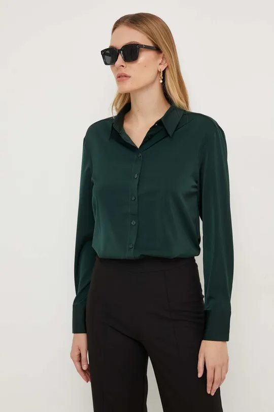 зелёный Рубашка Answear Lab Женский