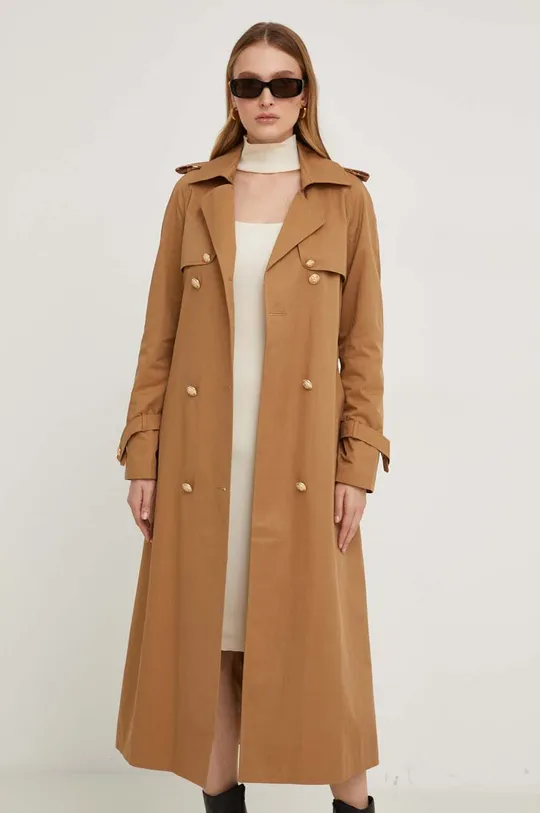 коричневый Пальто Answear Lab X Лимитированная коллекция NO SHAME