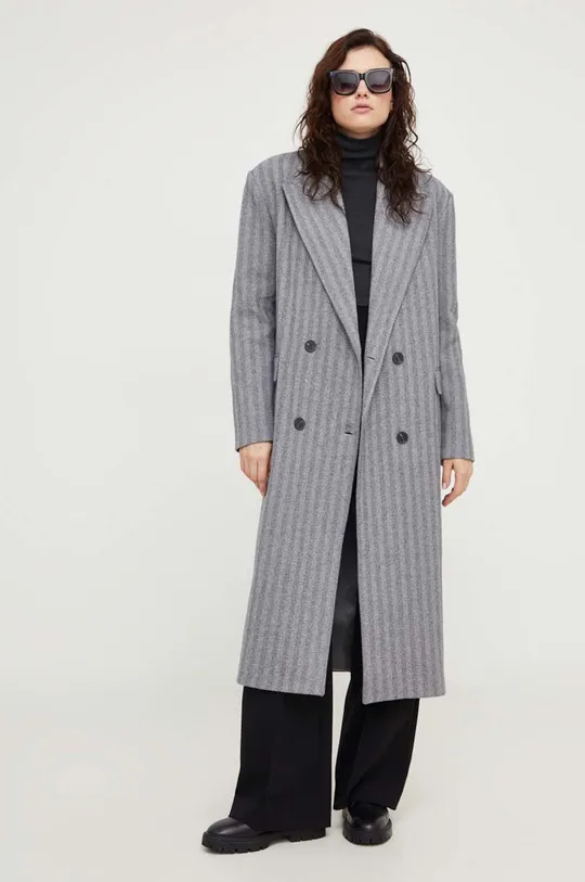 Answear Lab cappotto grigio