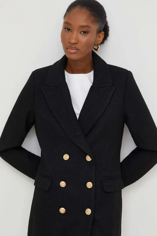 μαύρο Μάλλινο παλτό Answear Lab Γυναικεία