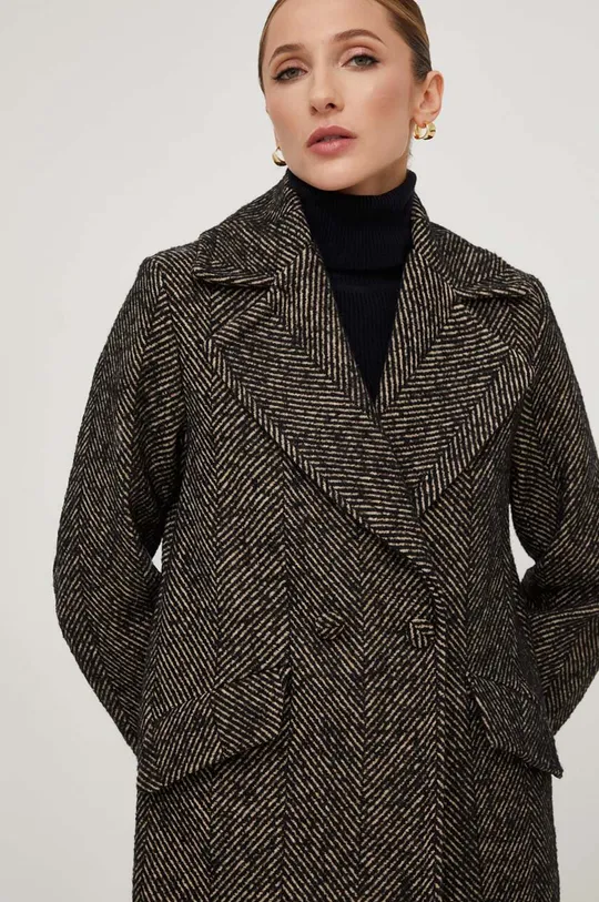 Μάλλινο παλτό Answear Lab Wool Blend Γυναικεία
