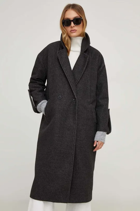 сірий Пальто Answear Lab Жіночий
