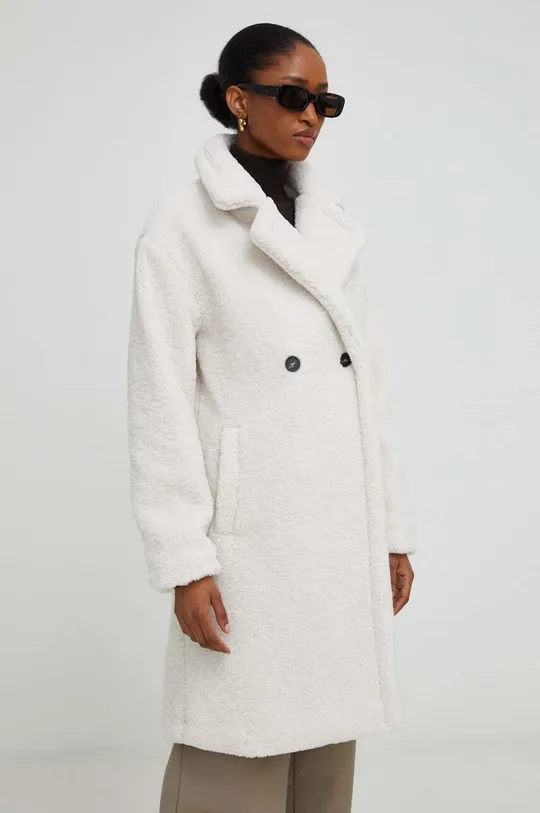 λευκό Παλτό Answear Lab Γυναικεία