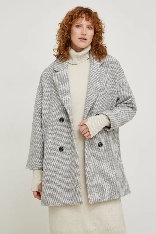 grigio Answear Lab Lab cappotto in lana Donna