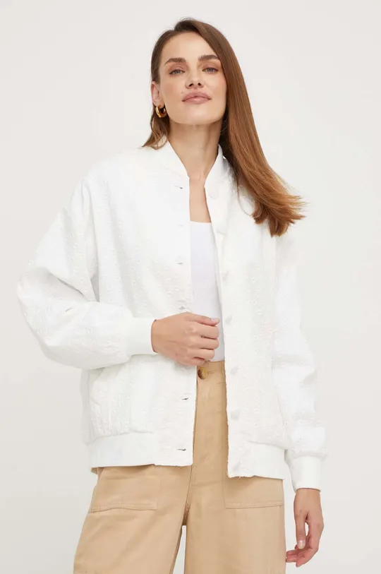 білий Куртка-бомбер Answear Lab Жіночий