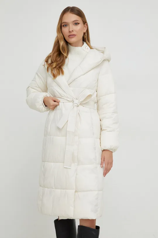 fehér Answear Lab rövid kabát Női