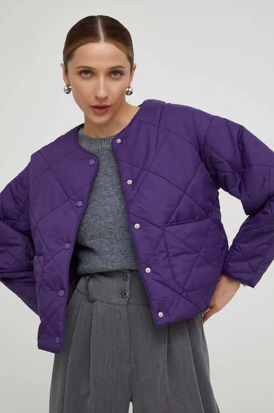 Куртка Answear Lab фіолетовий