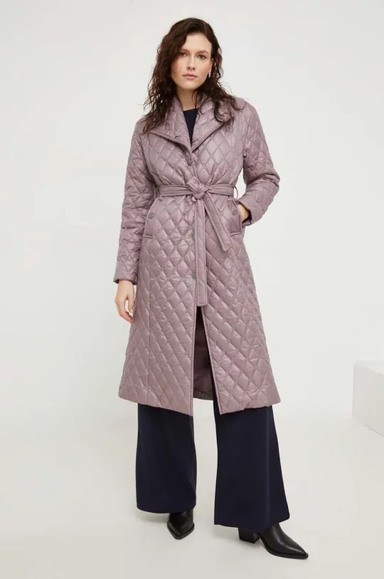 lila Answear Lab rövid kabát Női